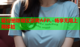 轻松删除暗区禁网APP，畅享无阻上网体验