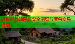 轻松进入暗网：安全浏览与匿名交易指南