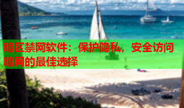 暗区禁网软件：保护隐私，安全访问暗网的最佳选择