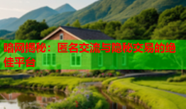 暗网揭秘：匿名交流与隐秘交易的绝佳平台