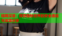 暗网深潜：探索隐秘世界的安全通道与资源分享