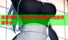 探索暗网：匿名交易与隐秘交流的终极平台