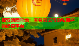 探索暗网禁地：匿名浏览与隐私保护的终极平台
