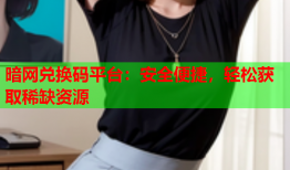 暗网兑换码平台：安全便捷，轻松获取稀缺资源