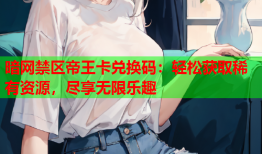 暗网禁区帝王卡兑换码：轻松获取稀有资源，尽享无限乐趣