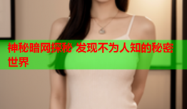 神秘暗网探秘 发现不为人知的秘密世界