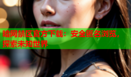 暗网禁区官方下载：安全匿名浏览，探索未知世界