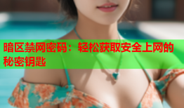 暗区禁网密码：轻松获取安全上网的秘密钥匙