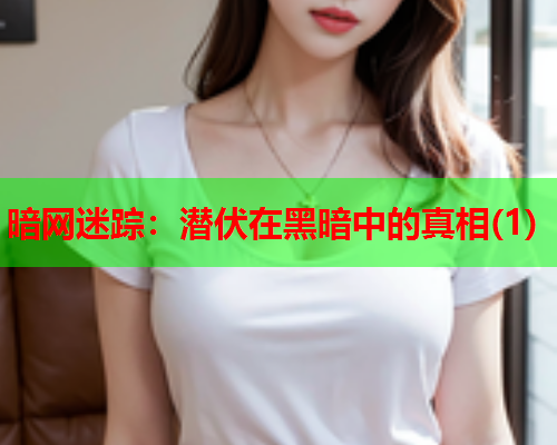 暗网迷踪：潜伏在黑暗中的真相(1)