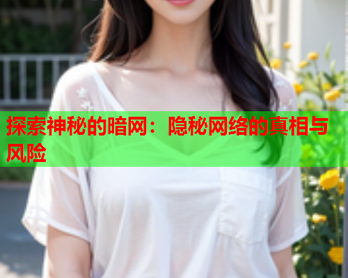 探索神秘的暗网：隐秘网络的真相与风险