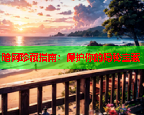 暗网珍藏指南：保护你的隐秘宝藏