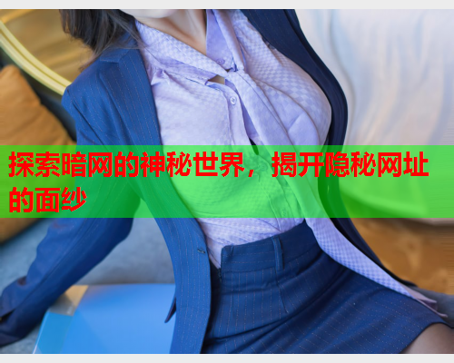 探索暗网的神秘世界，揭开隐秘网址的面纱
