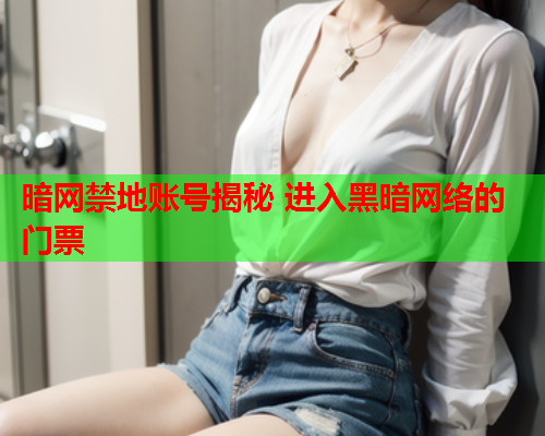 暗网禁地账号揭秘 进入黑暗网络的门票