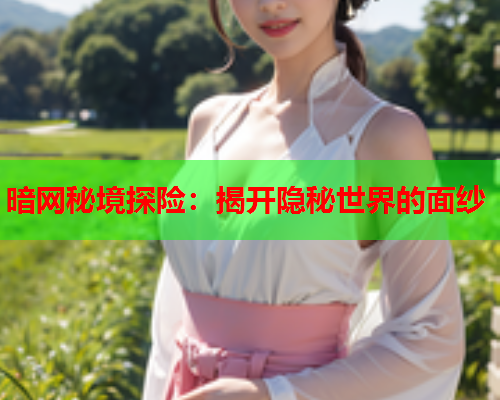 暗网秘境探险：揭开隐秘世界的面纱