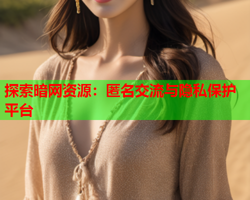 探索暗网资源：匿名交流与隐私保护平台