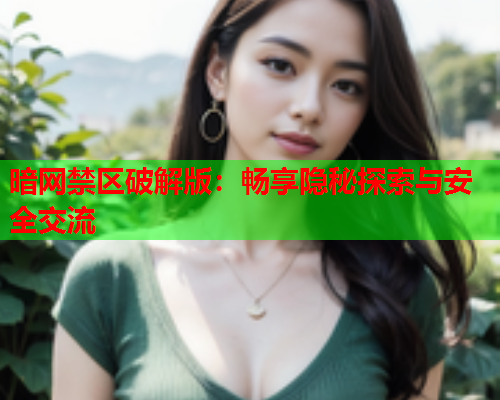 暗网禁区破解版：畅享隐秘探索与安全交流
