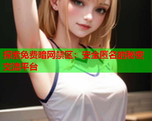 探索免费暗网禁区：安全匿名的秘密交流平台