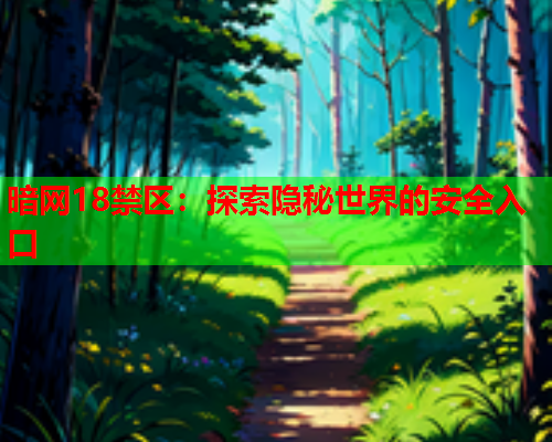 暗网18禁区：探索隐秘世界的安全入口