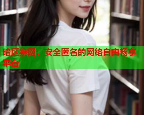 暗区禁网：安全匿名的网络自由畅享平台