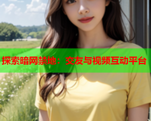 探索暗网禁地：交友与视频互动平台