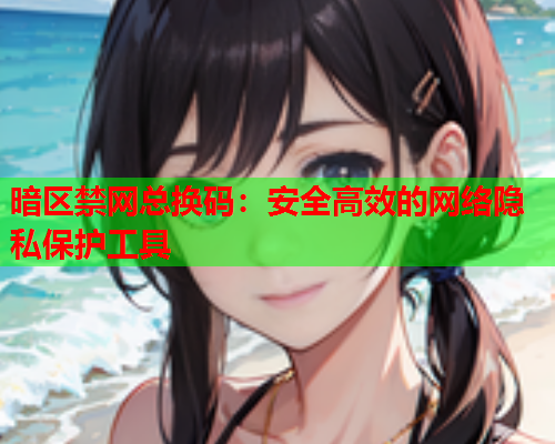 暗区禁网总换码：安全高效的网络隐私保护工具